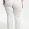 Plus-Size Technicolor Customizable Big Bling Velour Track Pants