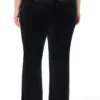 Plus-Size Technicolor Customizable Big Bling Velour Track Pants