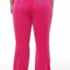Plus-Size Technicolor Customizable Big Bling Velour Track Pants Plus-Size Technicolor Customizable Big Bling Velour Track Pants