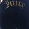 Plus-Size Technicolor Customizable Big Bling Velour Track Pants