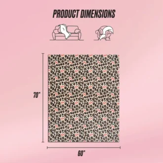 Plush Oversized Throw Blanket, 60″ X 70″ Plush Oversized Throw Blanket, 60″ X 70″