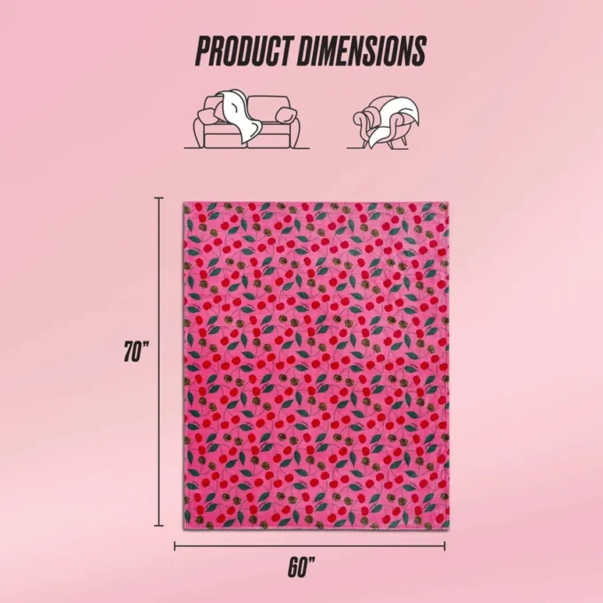 Plush Oversized Throw Blanket, 60″ X 70″ Plush Oversized Throw Blanket, 60″ X 70″