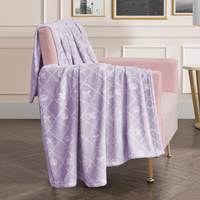 Plush Oversized Throw Blanket, 60″ X 70″ Plush Oversized Throw Blanket, 60″ X 70″