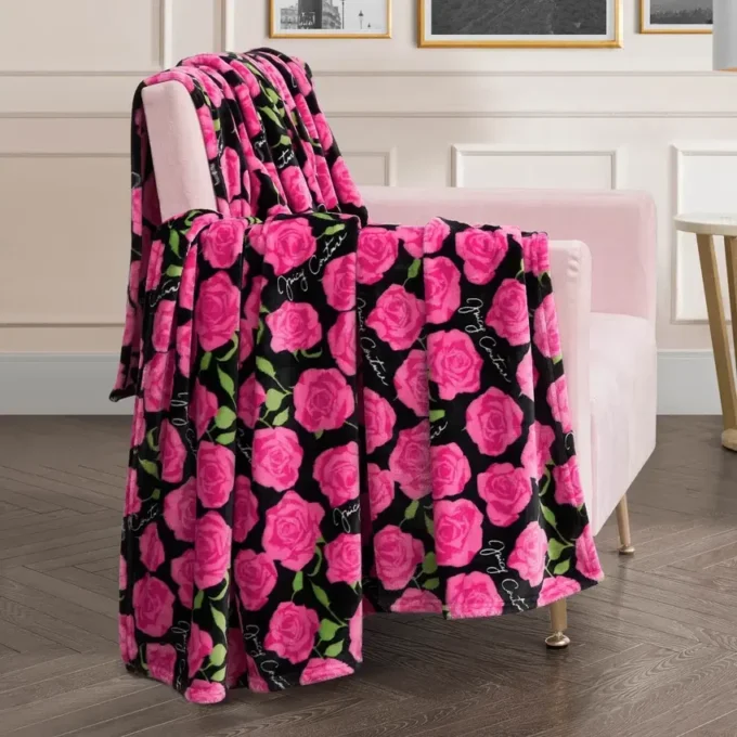 Plush Oversized Throw Blanket, 60″ X 70″ Plush Oversized Throw Blanket, 60″ X 70″