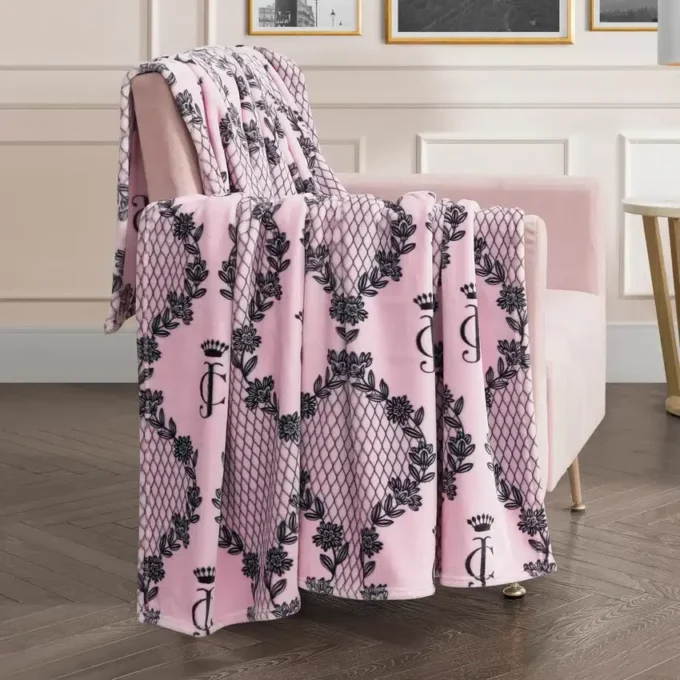 Plush Oversized Throw Blanket, 60″ X 70″ Plush Oversized Throw Blanket, 60″ X 70″