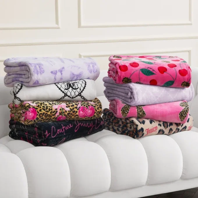 Plush Oversized Throw Blanket, 60″ X 70″ Plush Oversized Throw Blanket, 60″ X 70″