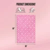 Plush Oversized Throw Blanket, 60″ X 90″ Plush Oversized Throw Blanket, 60″ X 90″
