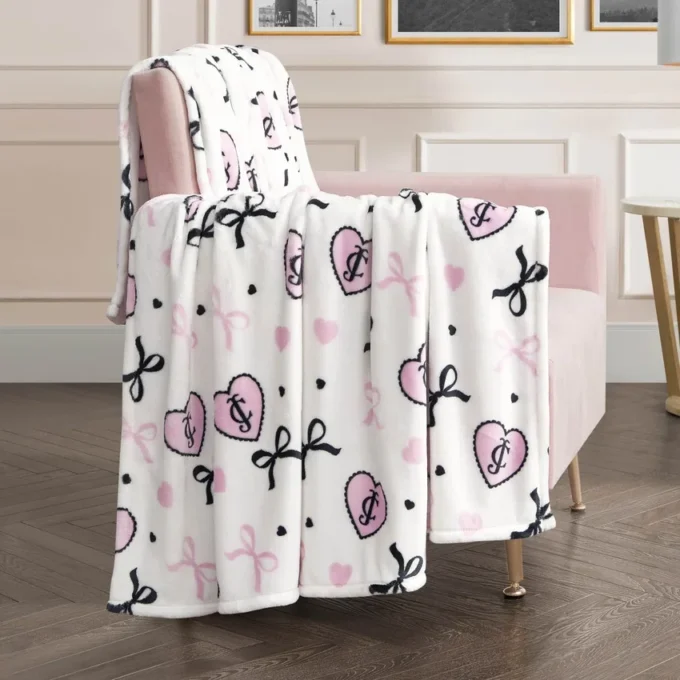 Plush Oversized Throw Blanket, 60″ X 90″ Plush Oversized Throw Blanket, 60″ X 90″