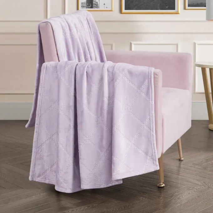 Plush Oversized Throw Blanket, 60″ X 90″ Plush Oversized Throw Blanket, 60″ X 90″