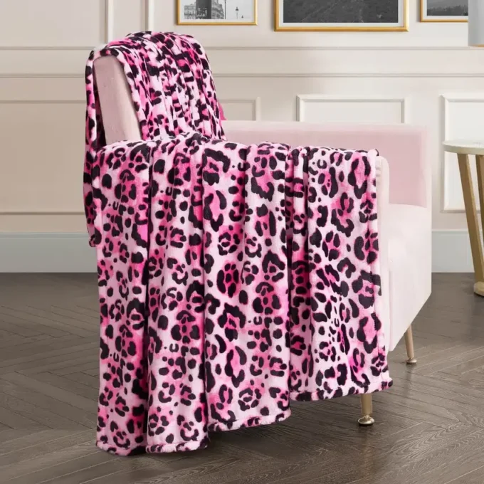 Plush Oversized Throw Blanket, 60″ X 90″ Plush Oversized Throw Blanket, 60″ X 90″