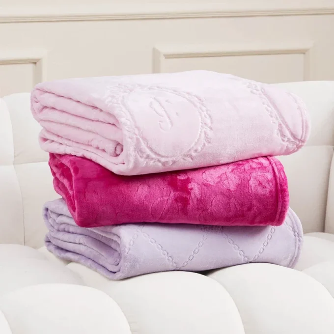 Plush Oversized Throw Blanket, 60″ X 90″ Plush Oversized Throw Blanket, 60″ X 90″