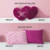 Plush Reversible Leopard Hearts Comforter Set Plush Reversible Leopard Hearts Comforter Set