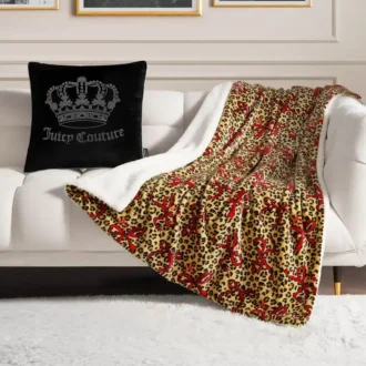 Plush Reversible Sherpa Throw Blanket