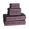 Plush Stripe Bath Towel Set Plush Stripe Bath Towel Set