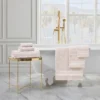 Plush Stripe Bath Towel Set Plush Stripe Bath Towel Set