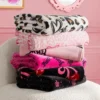Sweet Cherry Bows Plush Throw Blanket Sweet Cherry Bows Plush Throw Blanket