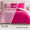 Plush Trellis Link Reversible Comforter Set Plush Trellis Link Reversible Comforter Set