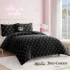 Plush Trellis Link Reversible Comforter Set Plush Trellis Link Reversible Comforter Set