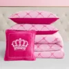 Plush Trellis Link Reversible Comforter Set Plush Trellis Link Reversible Comforter Set