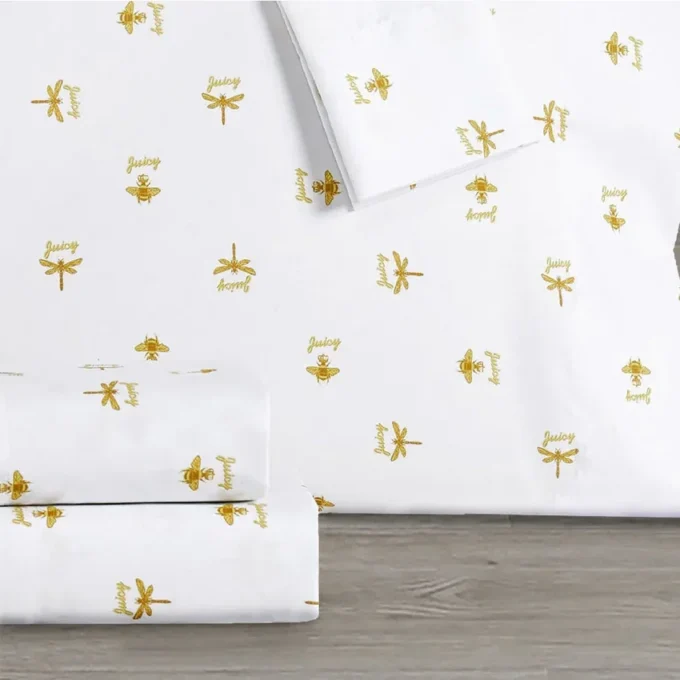Printed Microfiber Sheet Set Printed Microfiber Sheet Set