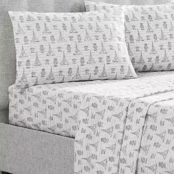 Printed Microfiber Sheet Set Printed Microfiber Sheet Set