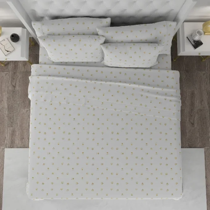 Printed Microfiber Sheet Set Printed Microfiber Sheet Set