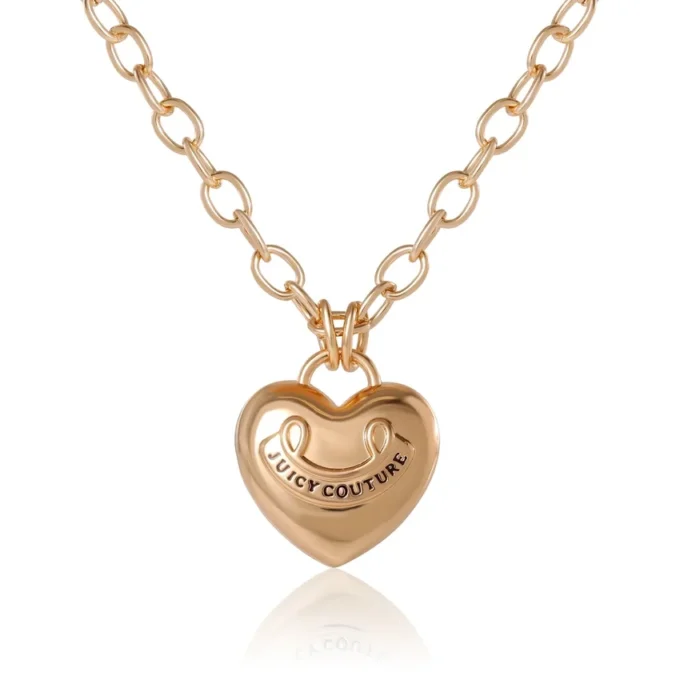 Puffed Heart Pendant Necklace Puffed Heart Pendant Necklace