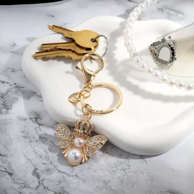 Queen Bee Keychain Bag Charm Queen Bee Keychain Bag Charm