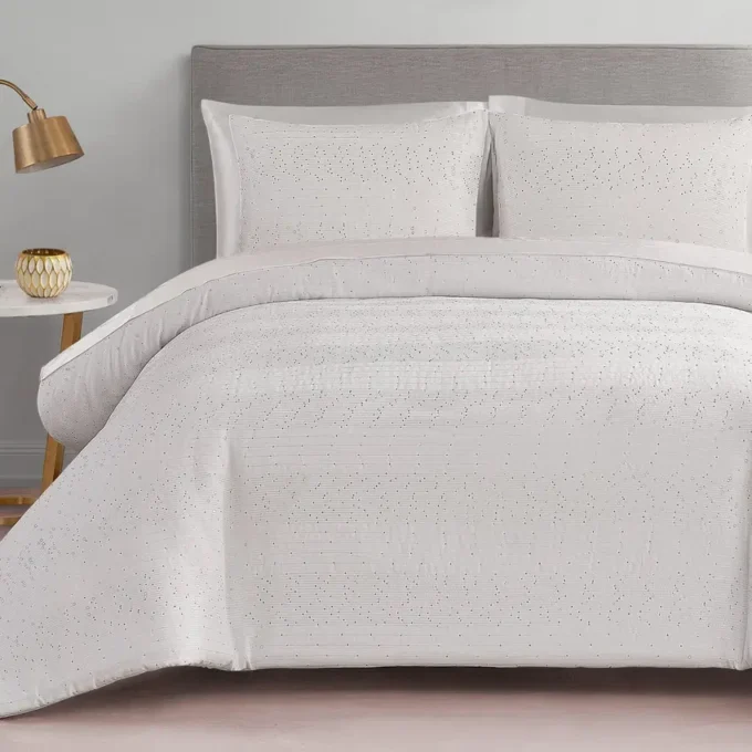 Queenie Sequin Comforter Set Queenie Sequin Comforter Set