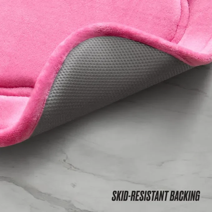 Quilted Memory Foam Bath Mat, 17″ X 24″ Quilted Memory Foam Bath Mat, 17″ X 24″