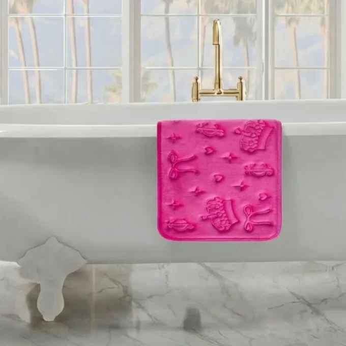 Quilted Memory Foam Bath Mat, 17″ X 24″ Quilted Memory Foam Bath Mat, 17″ X 24″