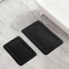 Quilted Memory Foam Bath Mat 2-Piece Set Quilted Memory Foam Bath Mat 2-Piece Set