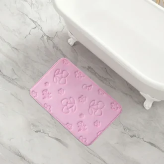 Quilted Memory Foam Bath Mat, 20″ X 32″