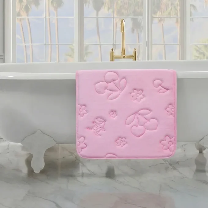 Quilted Memory Foam Bath Mat, 20″ X 32″ Quilted Memory Foam Bath Mat, 20″ X 32″