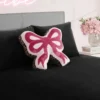 Reversible Bow Decorative Pillow Reversible Bow Decorative Pillow