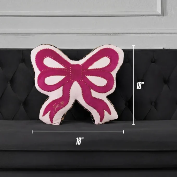 Reversible Bow Decorative Pillow Reversible Bow Decorative Pillow