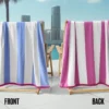 Reversible Cabana Cotton Beach Towel Reversible Cabana Cotton Beach Towel