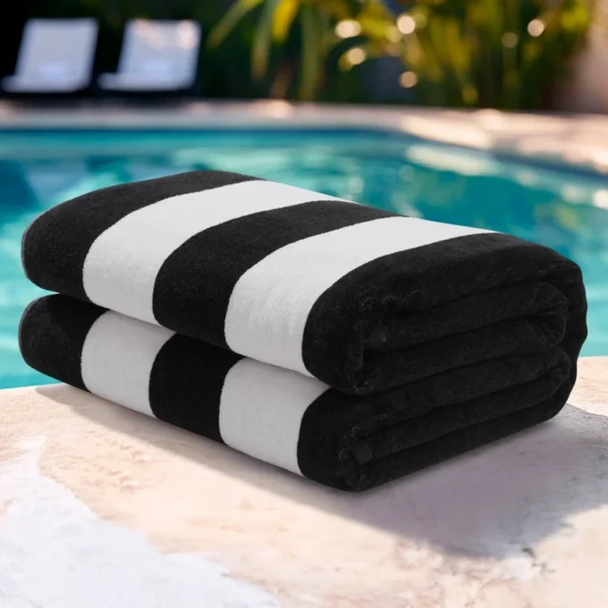 Reversible Cabana Cotton Beach Towel Reversible Cabana Cotton Beach Towel
