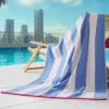 Reversible Cabana Cotton Beach Towel Reversible Cabana Cotton Beach Towel