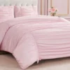 Ribbon Ruched Comforter Set Ribbon Ruched Comforter Set