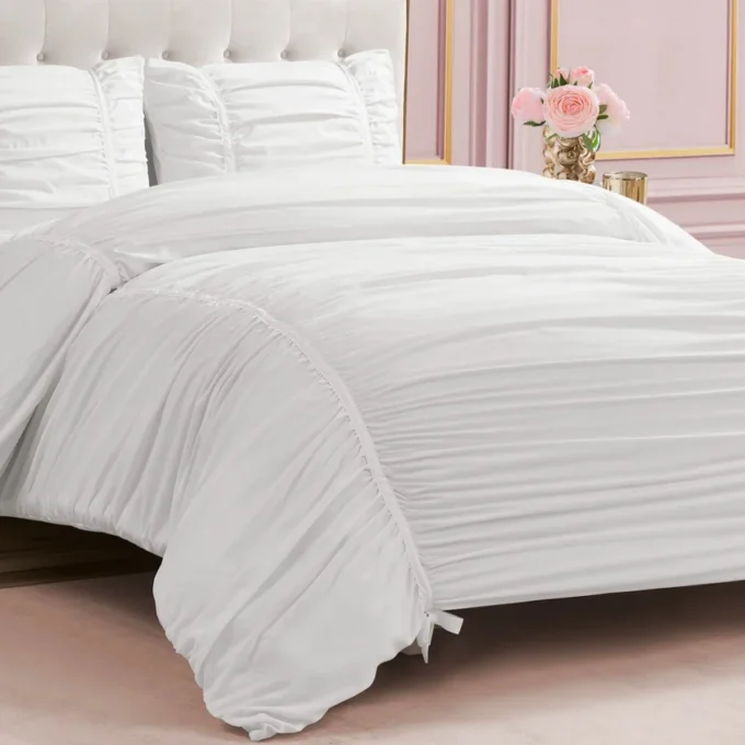 Ribbon Ruched Comforter Set Ribbon Ruched Comforter Set