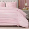 Ribbon Ruched Comforter Set Ribbon Ruched Comforter Set