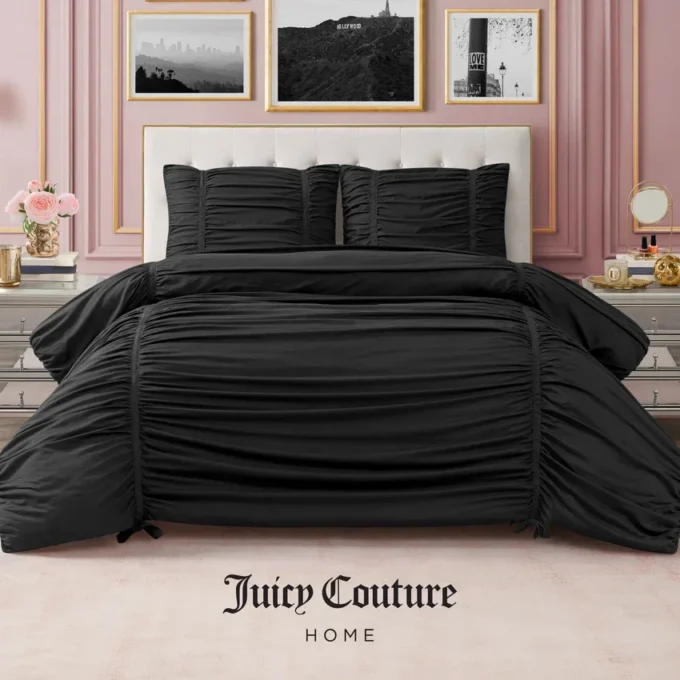 Ribbon Ruched Comforter Set Ribbon Ruched Comforter Set