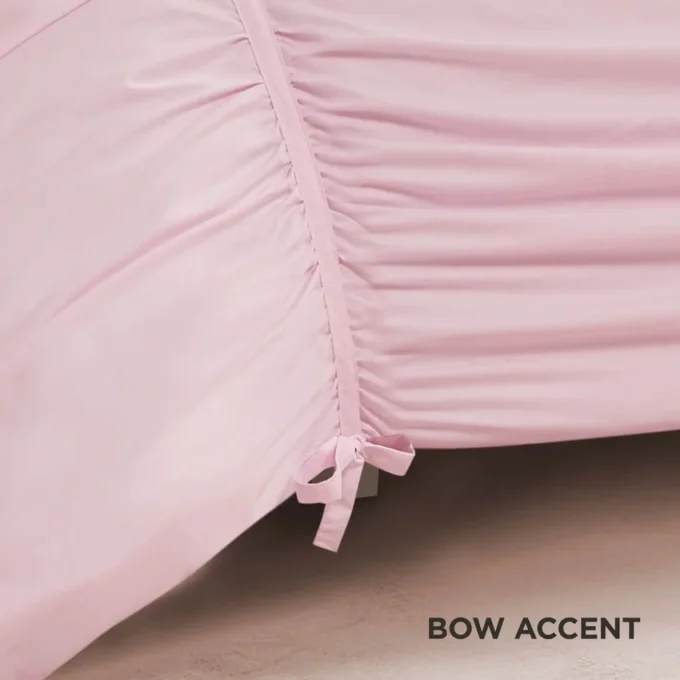 Ribbon Ruched Comforter Set Ribbon Ruched Comforter Set