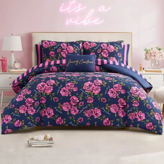 Rose Logo Bed in a Bag Bedding Set Rose Logo Bed in a Bag Bedding Set
