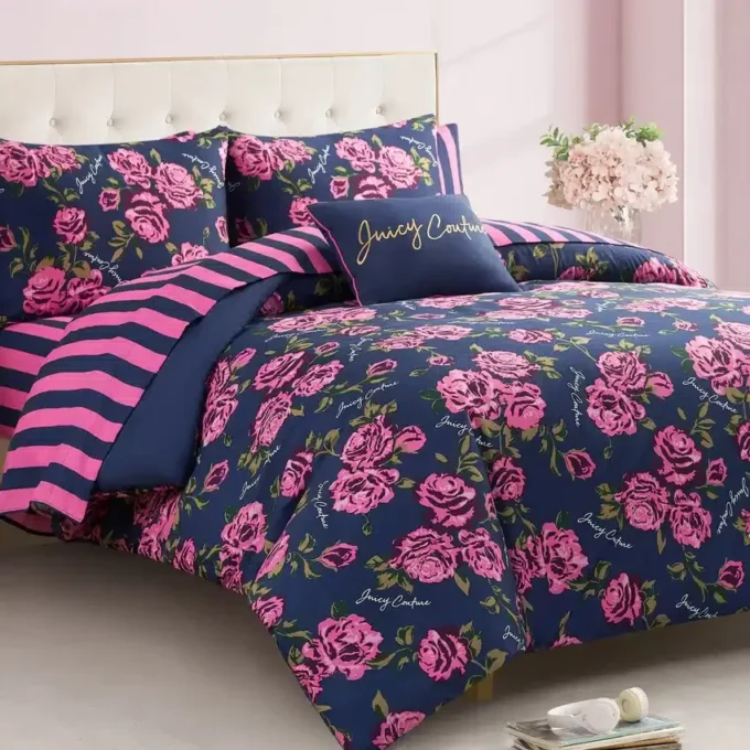 Rose Logo Bed in a Bag Bedding Set Rose Logo Bed in a Bag Bedding Set