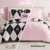 Royal Argyle Reversible Bed in a Bag Bedding Set Royal Argyle Reversible Bed in a Bag Bedding Set