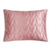 Satin Heart Stitched Quilt Set Satin Heart Stitched Quilt Set