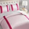Satin Velvet Stripe Comforter Set Satin Velvet Stripe Comforter Set