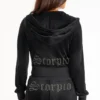 Scorpio Customizable Big Bling Velour Hoodie Scorpio Customizable Big Bling Velour Hoodie